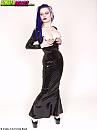 Latex fetish heels